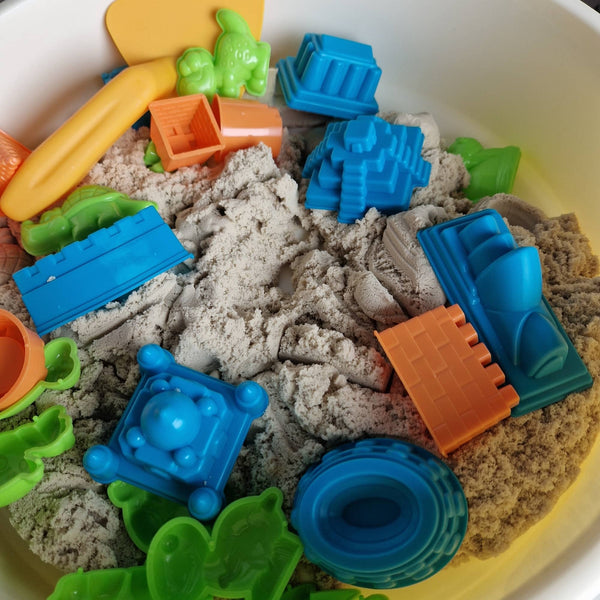 Kinetic Sand mit Bienenwachs – Set