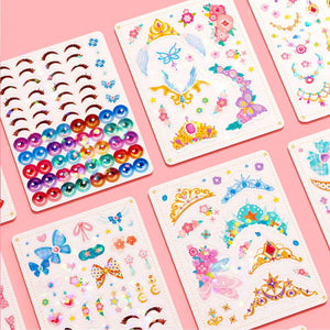 Kreatives 3-in-1 Bastelset - Märchenhafte Prinzessin für kleine Künstlerinnen