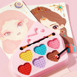 Kreatives 3-in-1 Bastelset - Märchenhafte Prinzessin für kleine Künstlerinnen