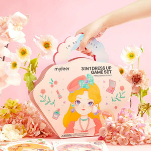 Kreatives 3-in-1 Bastelset - Märchenhafte Prinzessin für kleine Künstlerinnen