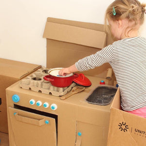 Holiday Bundle – DIY Werkzeugset aus Karton mit 149 Teilen für kreative Konstruktionen