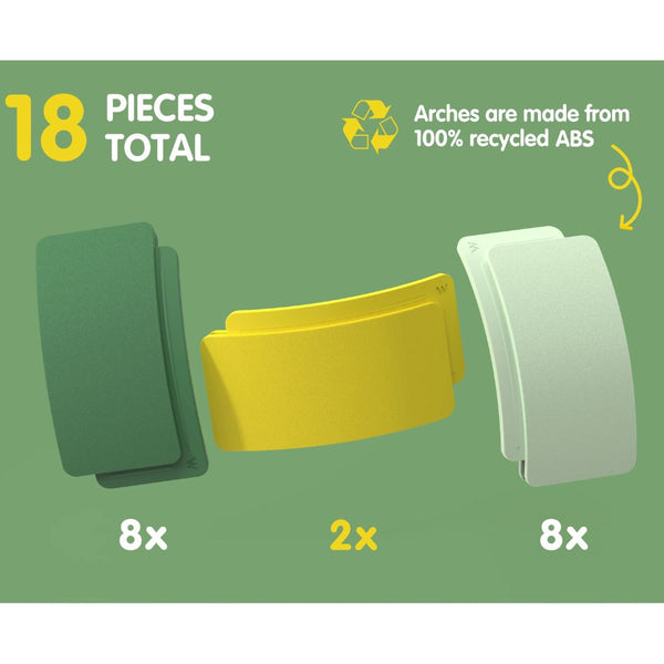 Konstruktionsset Starter Set – Bögen, 18 Teile