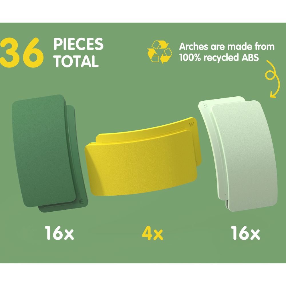 Bausatz Creator Set – Bögen, 36 Teile