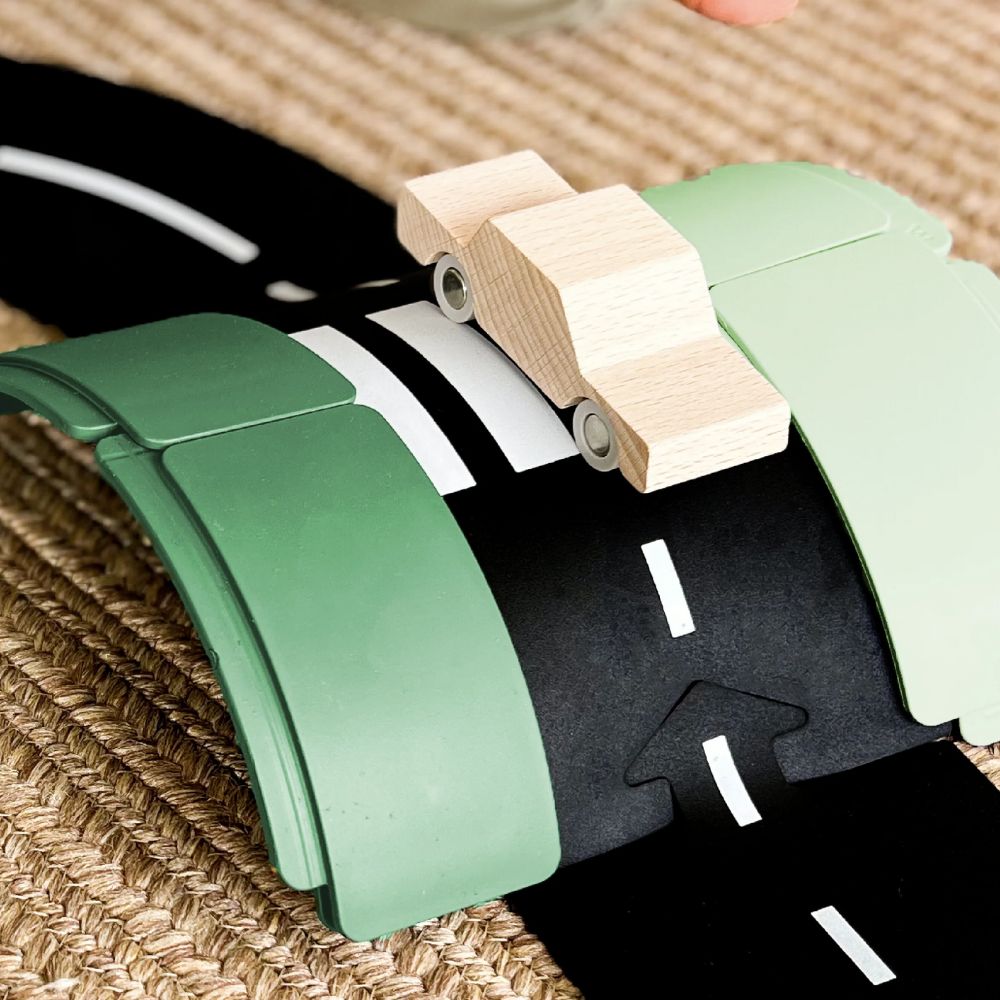 Baukastenset Builder Set – Bögen, 54 Teile