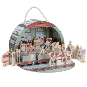 Adventskalender im Koffer X-MAS