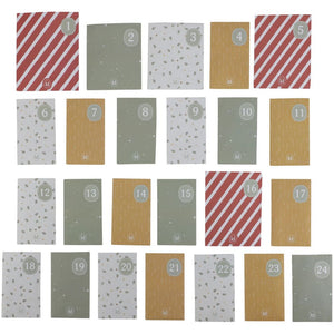 Adventskalender im Koffer X-MAS