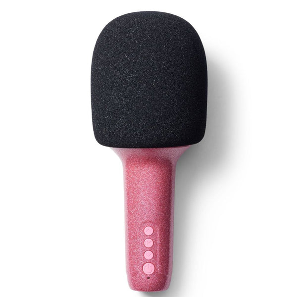 Glitter Groove Karaoke Microphone - Rose