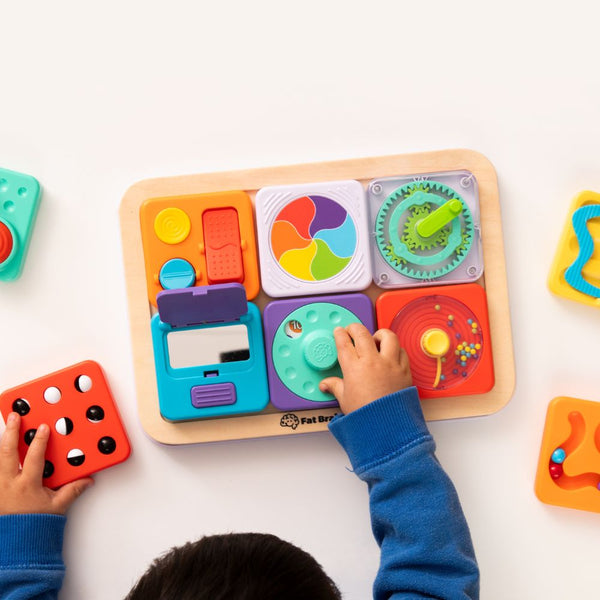 Sensorisches Quadrat PlayTab – Regenbogenrad