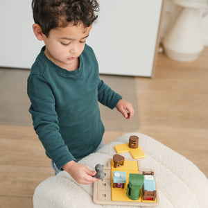 Logikspiel – Der Wolf und die sieben Geißlein (PL)