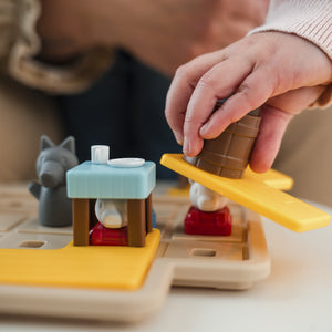 Logikspiel – Der Wolf und die sieben Geißlein (PL)