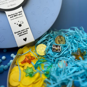 Sinnes-Set – Unterwasserwelt – Einsatz für die Sensorik-Schale Play Tray