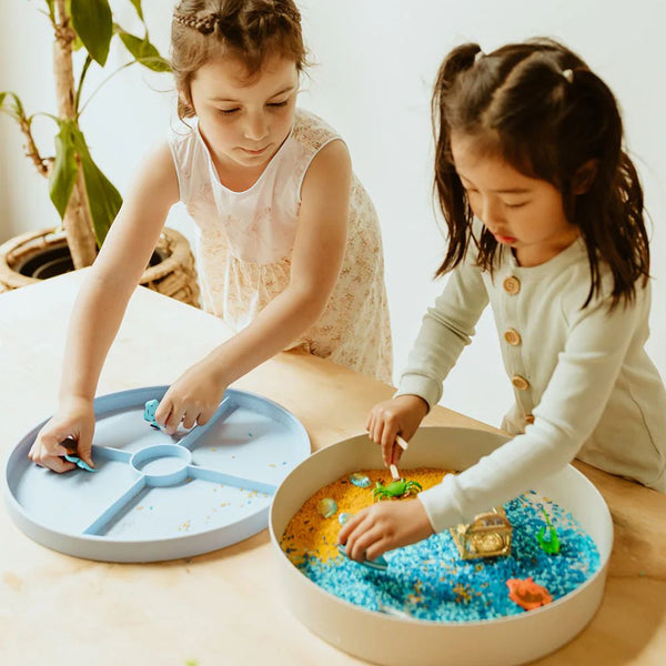 Sinnes-Set – Unterwasserwelt – Einsatz für die Sensorik-Schale Play Tray