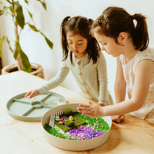 Sinnes-Set  - Der verzauberte Garten - Einsatz für die Sinnes-Tablett Play Tray