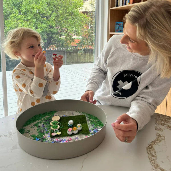 Sinnes-Set  - Der verzauberte Garten - Einsatz für die Sinnes-Tablett Play Tray