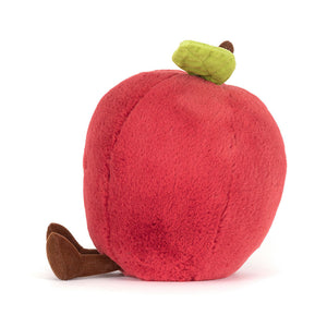 Plüsch-Lustiges Apfel 16 cm