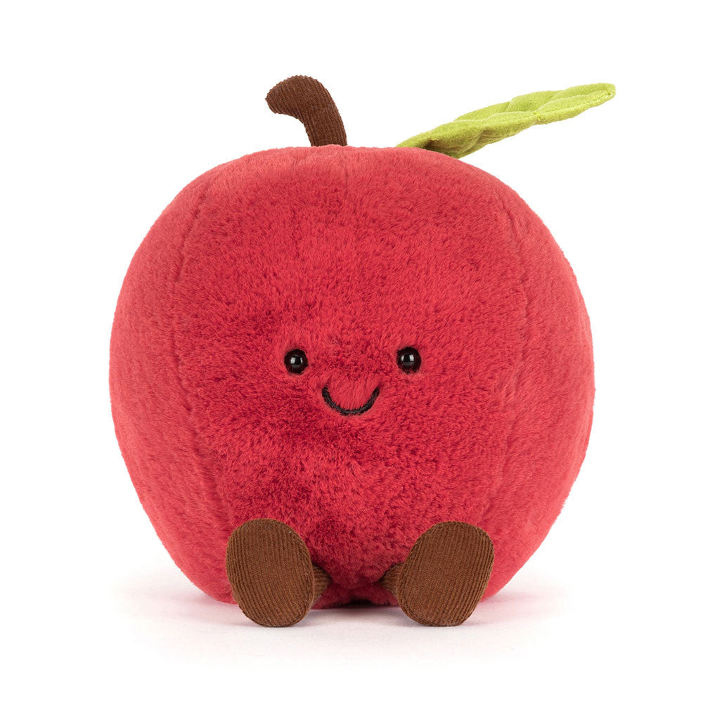 Plüsch-Lustiges Apfel 16 cm