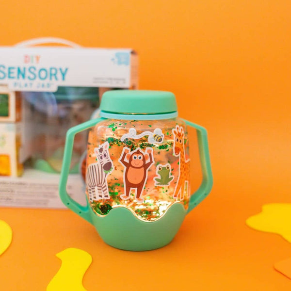 Sensorisches Glas zum Befüllen mit Wasser und Zubehör – Zoo