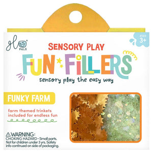 Set mit sensorischen Accessoires für Gläser – Bauernhof