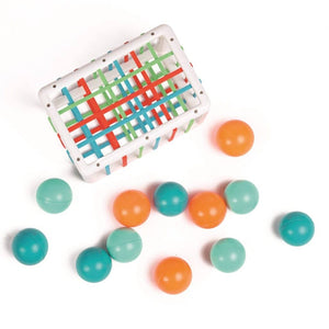 Manipulationswürfel-Sortierer mit flexiblen Wänden