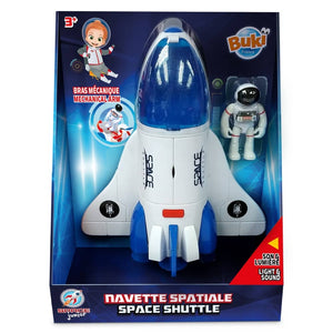 Raumfähre mit Astronaut