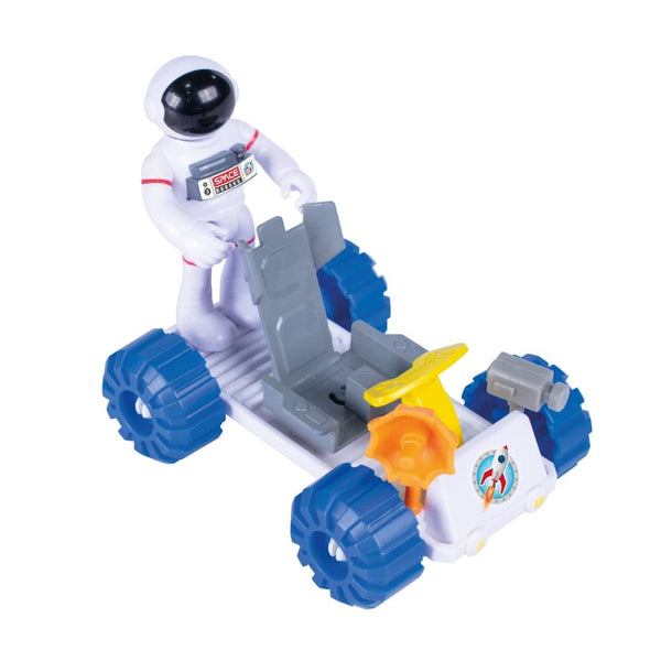 Raumfahrzeug mit Astronaut