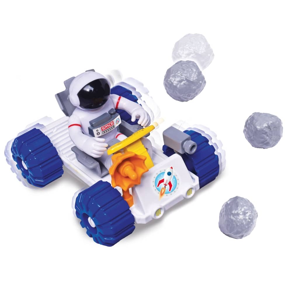 Raumfahrzeug mit Astronaut