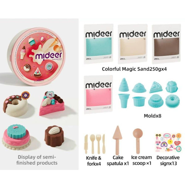 Sand Set aus Bienenwachs – Süßigkeiten & Desserts