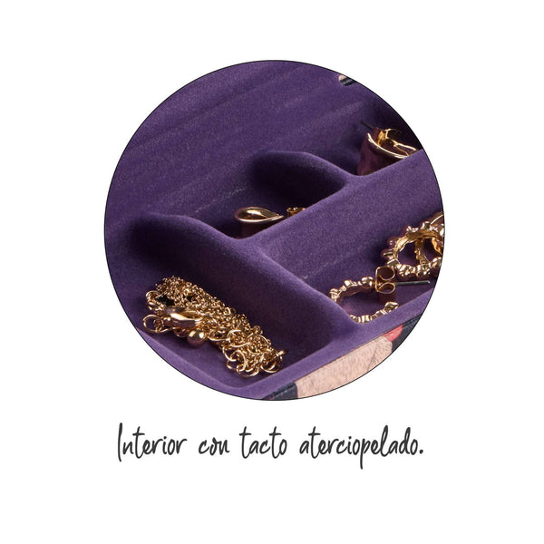 Schmuckkästchen mit Spiegel – Blush Magnolia