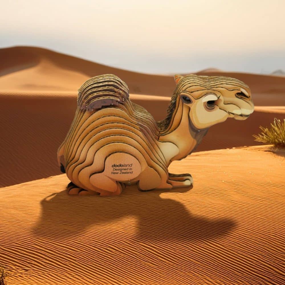 Öko-Puzzle 3D – Kamel