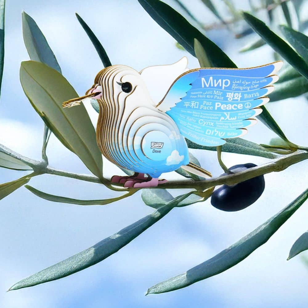Öko-Puzzle 3D – Friedenstaube