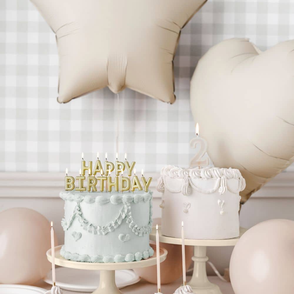 Folienballon – Herz hellbeige 45 cm