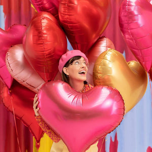 Folienballon – Rotes Herz 75 x 64,5 cm