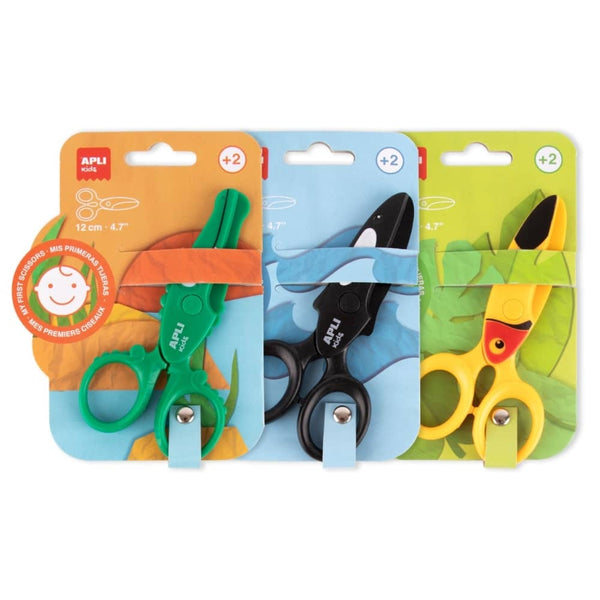 Sichere Schere für Kindergartenkinder 12 cm – Orka
