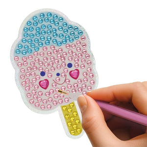 DIY-Diamantaufkleber – Eiscreme