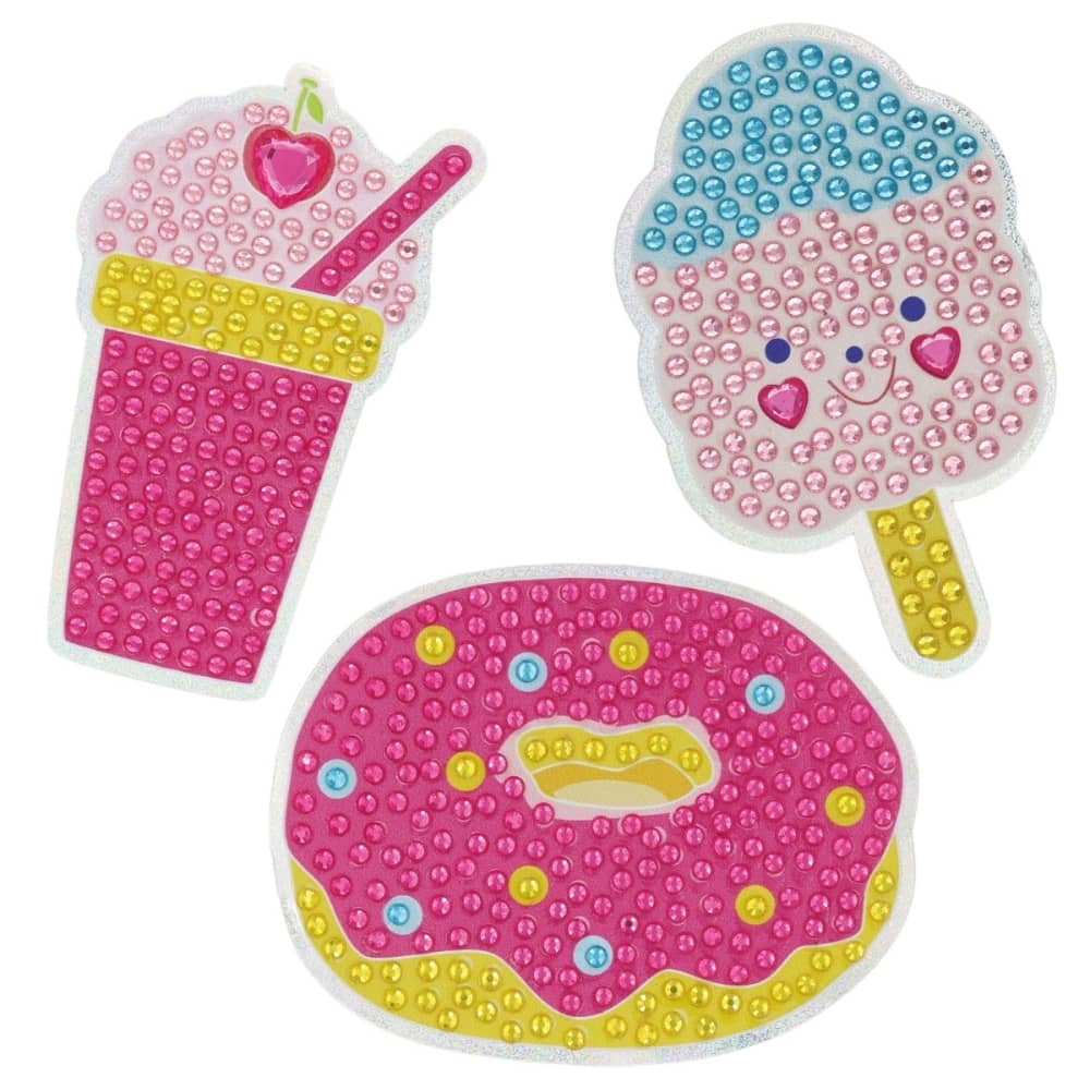 DIY-Diamantaufkleber – Eiscreme