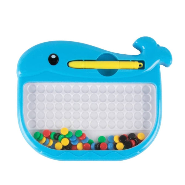 Kleine Magnettafel mit Punkten – Wal