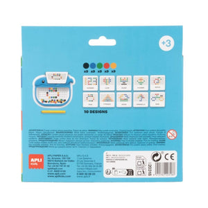 Kleine Magnettafel mit Punkten – Wal