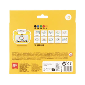 Kleine Magnettafel mit Punkten – Krabbe