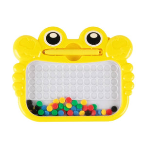 Kleine Magnettafel mit Punkten – Krabbe