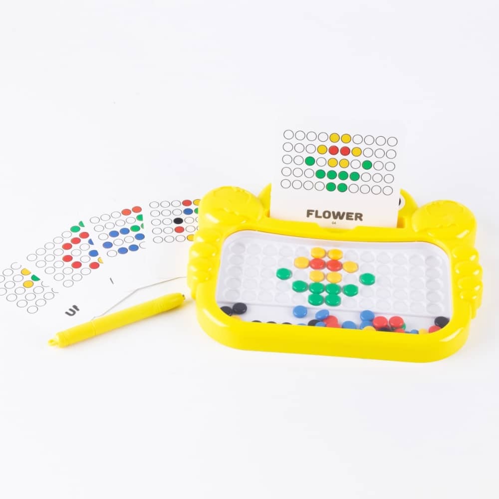 Kleine Magnettafel mit Punkten – Krabbe