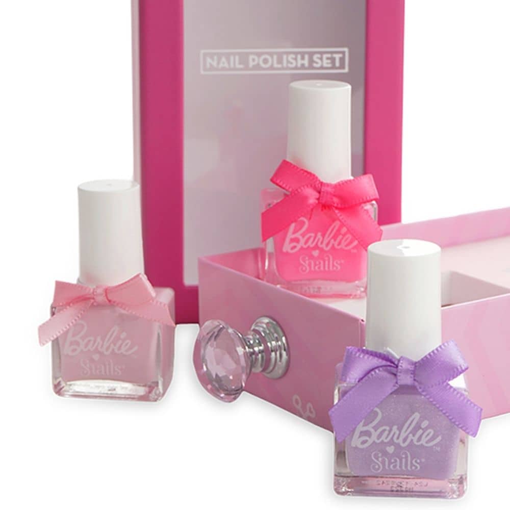 Set mit 3 Nagellacken für Kinder Barbie – Dreamwork