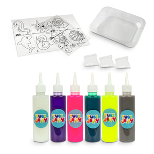 Tubi Jelly Set mit 6 Farben – Meerjungfrau