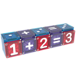 Magnetische Bausteine – Zahlen lernen, 56 Teile