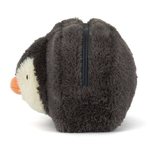 Plüsch-Federmäppchen, Kosmetiktasche – Pinguin 19 cm