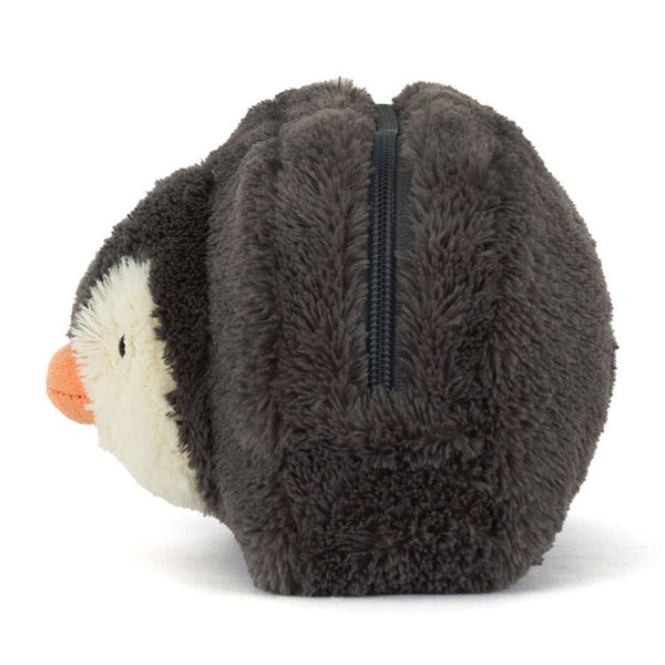 Plüsch-Federmäppchen, Kosmetiktasche – Pinguin 19 cm