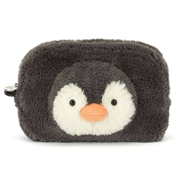 Plüsch-Federmäppchen, Kosmetiktasche – Pinguin 19 cm