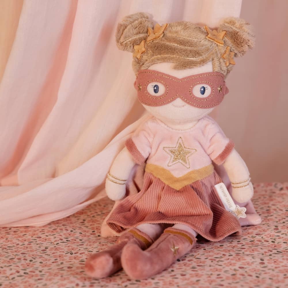 Puppe – Superheldin Rosa 35 cm
