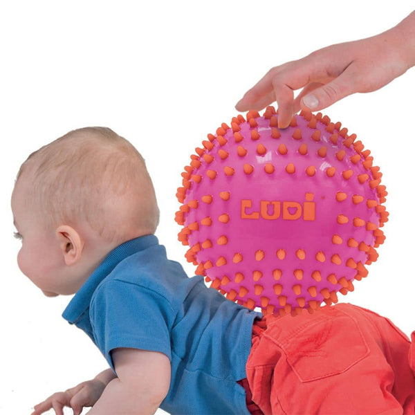 Set mit 3 Sensorikbällen 2+1 – rosa Version
