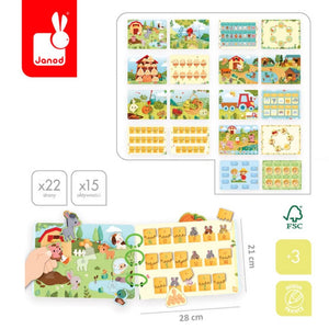 Busy Book Aufgabenheft  - Bauernhof 3+ (PL)