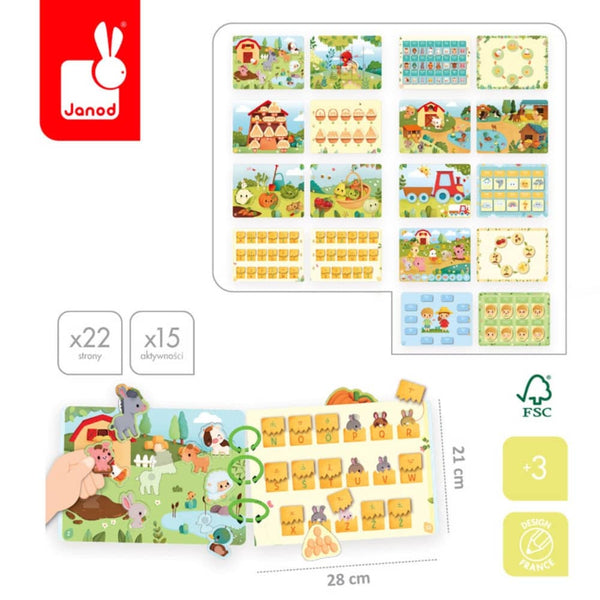 Busy Book Aufgabenheft  - Bauernhof 3+ (PL)